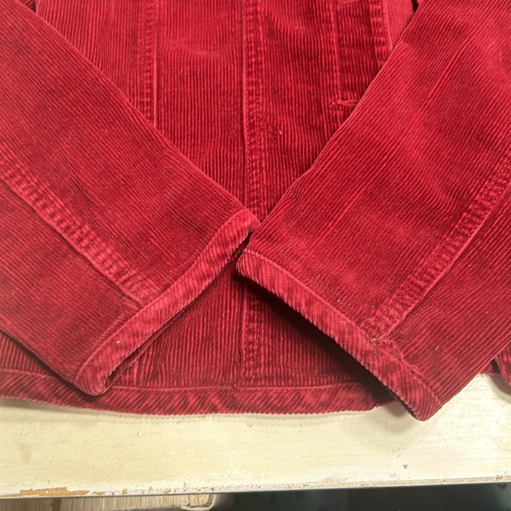AMI A.M.I jacket blazer red Button Workwear - Picture 3 of 8